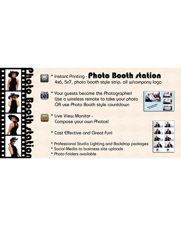 Photo Booth station - instant printing
